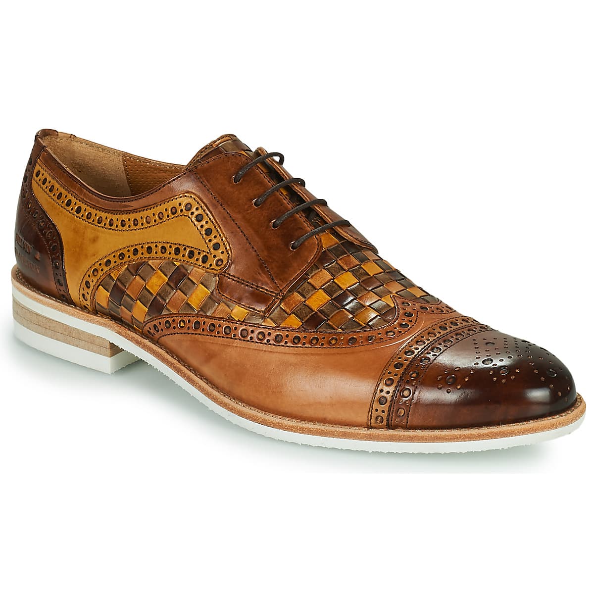 Men's Derby Shoes Melvin & Hamilton Brown