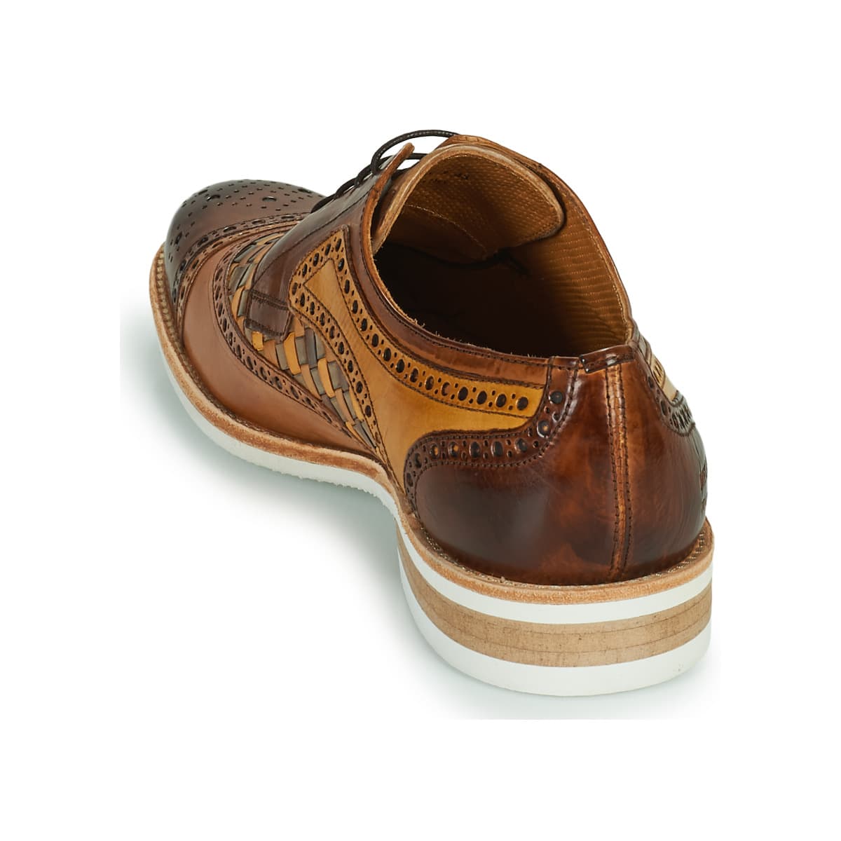 Men's Derby Shoes Melvin & Hamilton Brown