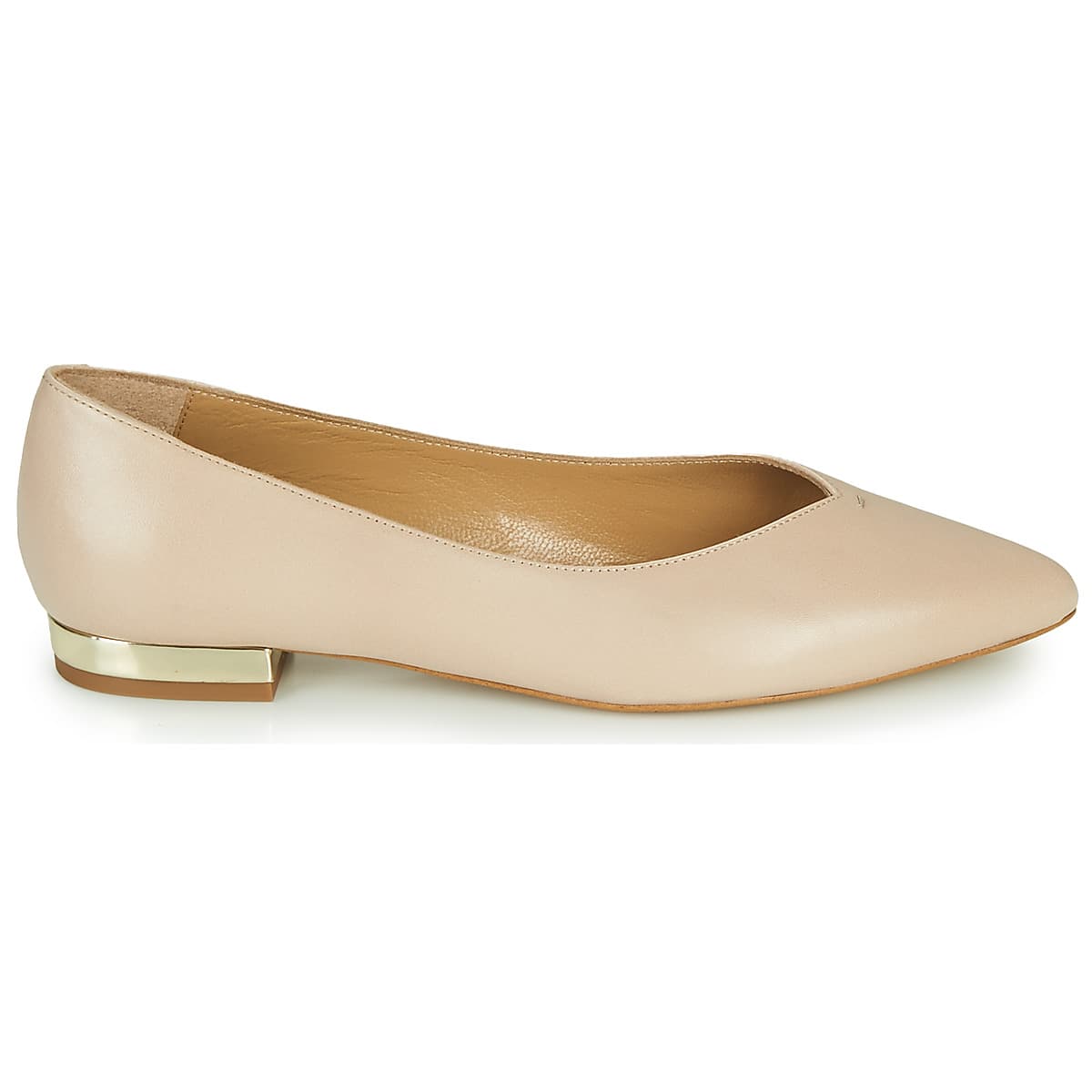 Women's Ballet Flats JB Martin Beige