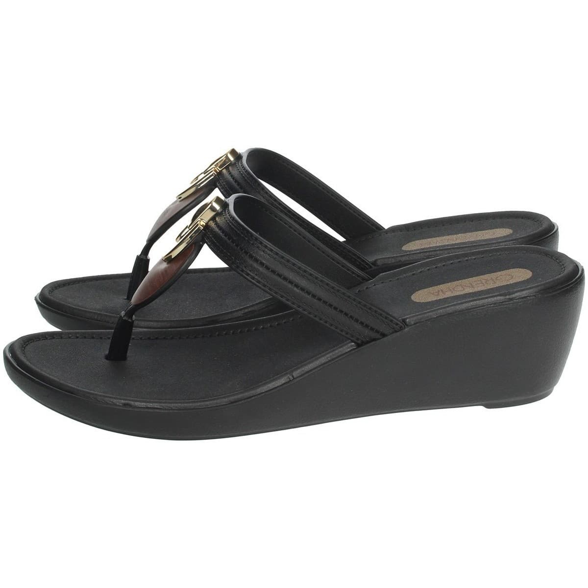 Women's Flip Flops Grendha Black