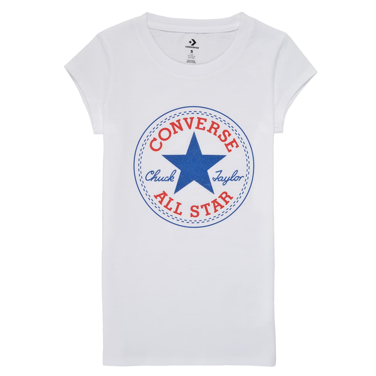 T-shirt με κοντά μανίκια Converse TIMELESS CHUCK PATCH TEE