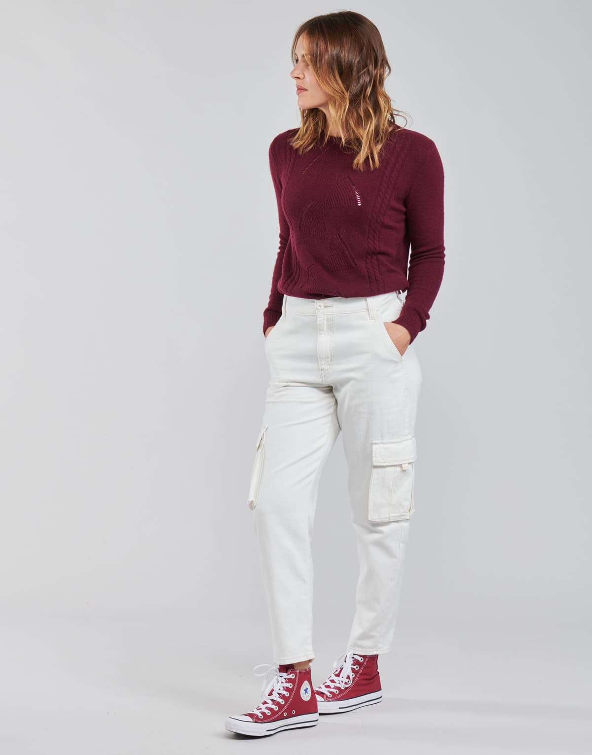 Women's Pants Levis White