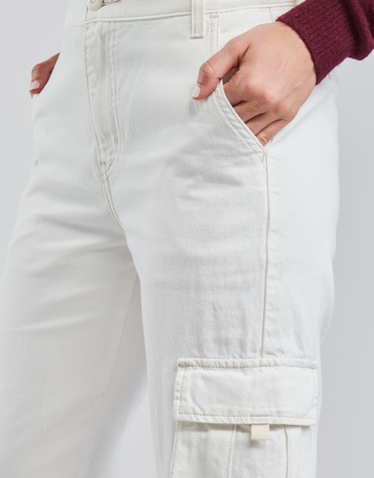 Women's Pants Levis White