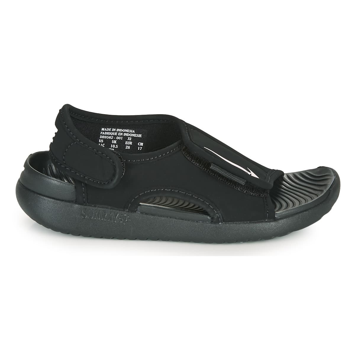 Girls' Flip Flops Nike Black