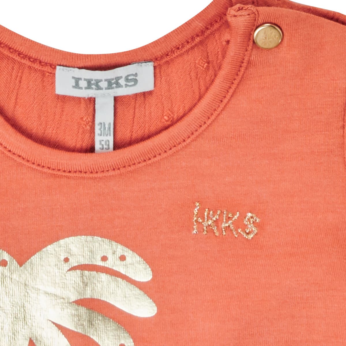 Girls' T-Shirts Ikks Orange