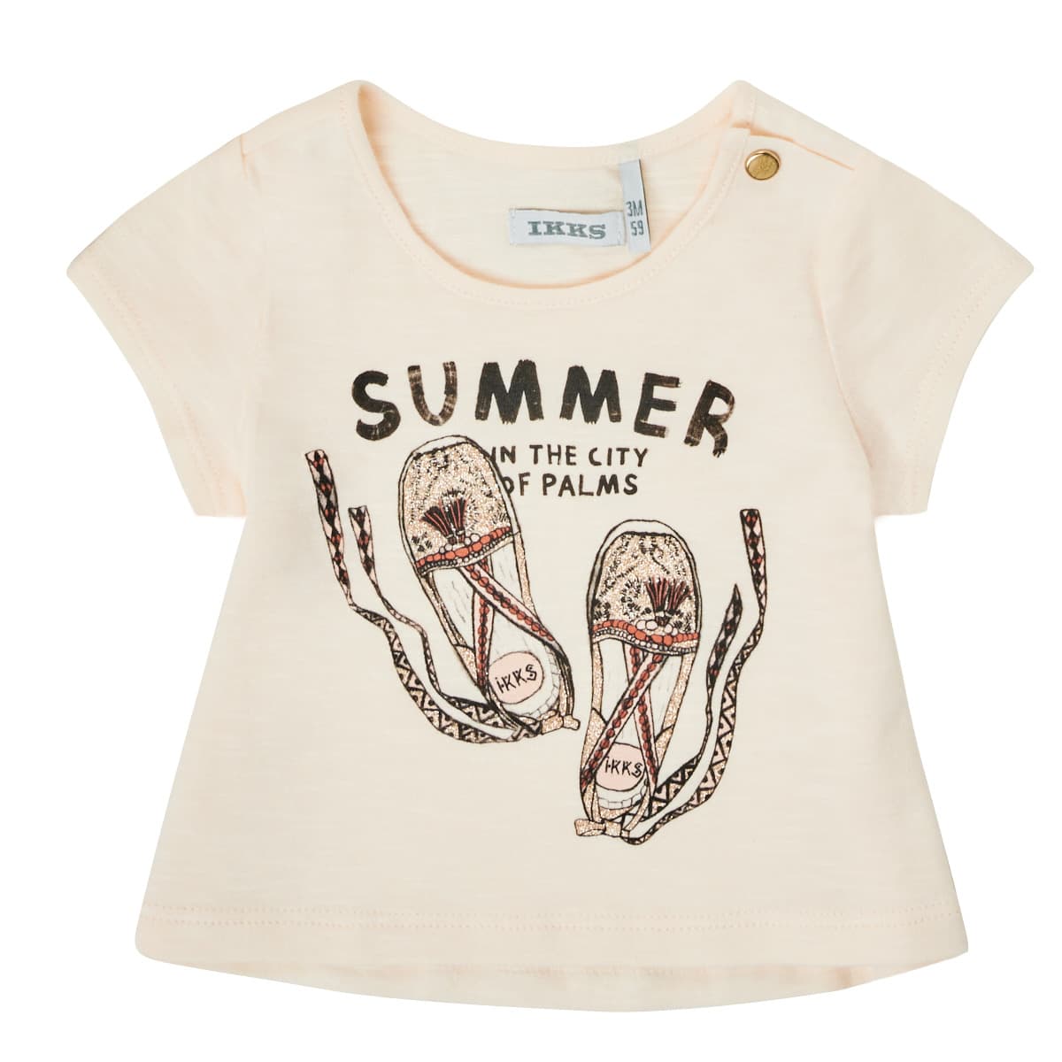 Girls' T-Shirts Ikks White