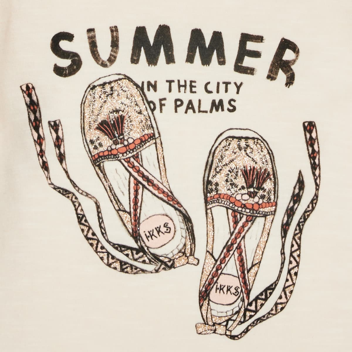 Girls' T-Shirts Ikks White