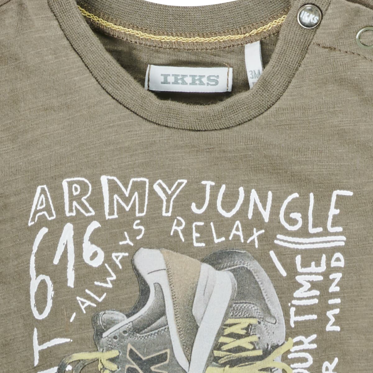 Boys' T-Shirts Ikks Khaki