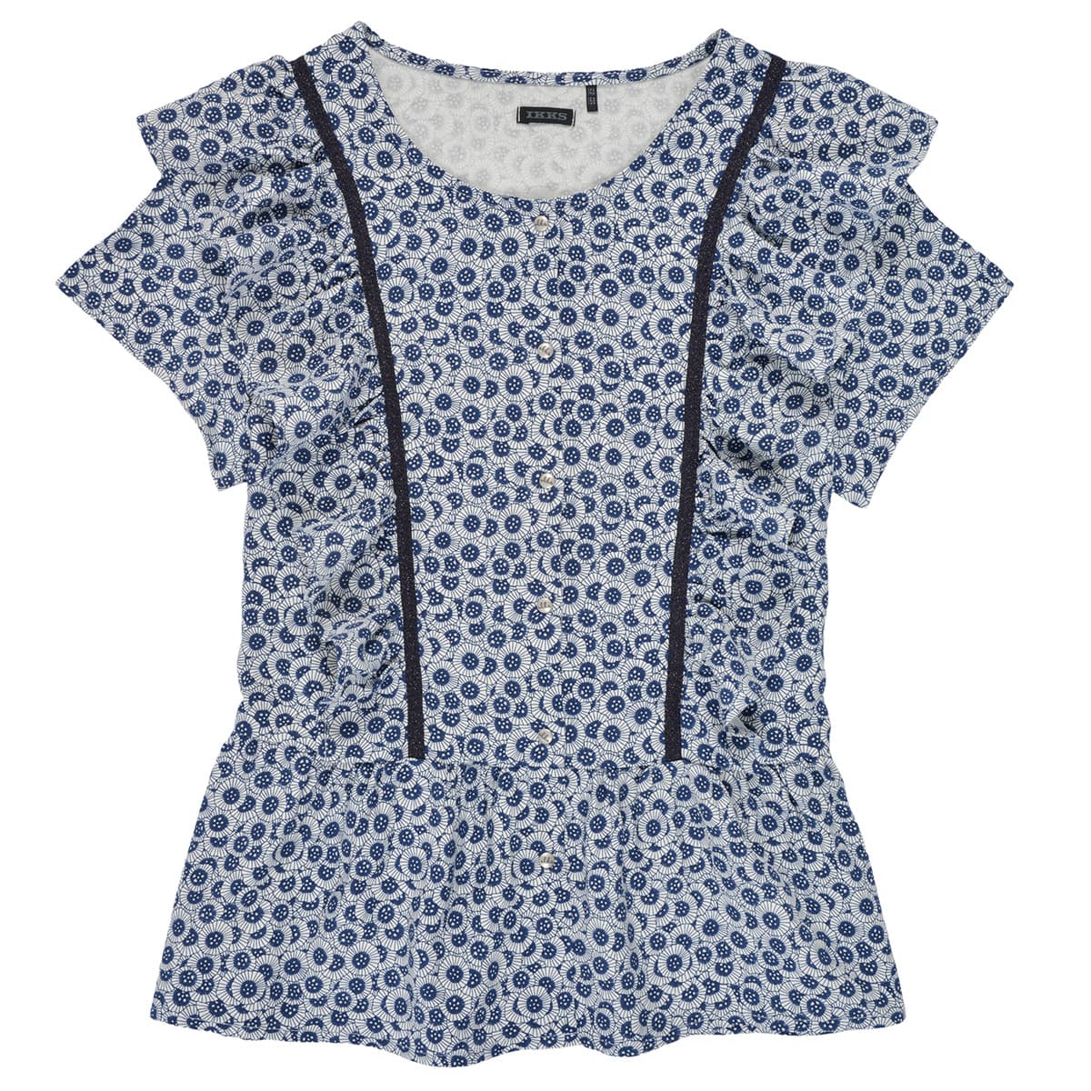 Girls' T-Shirts Ikks Blue