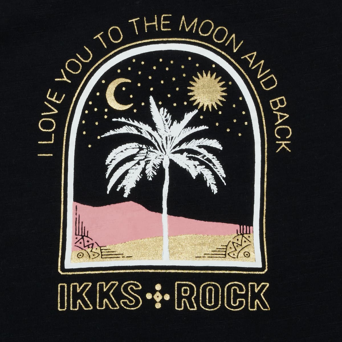 Girls' T-Shirts Ikks Black