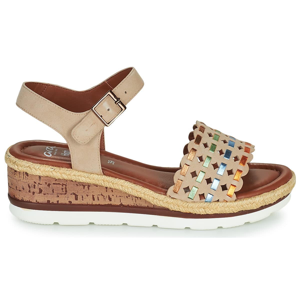 Women's Platforms Ara Beige