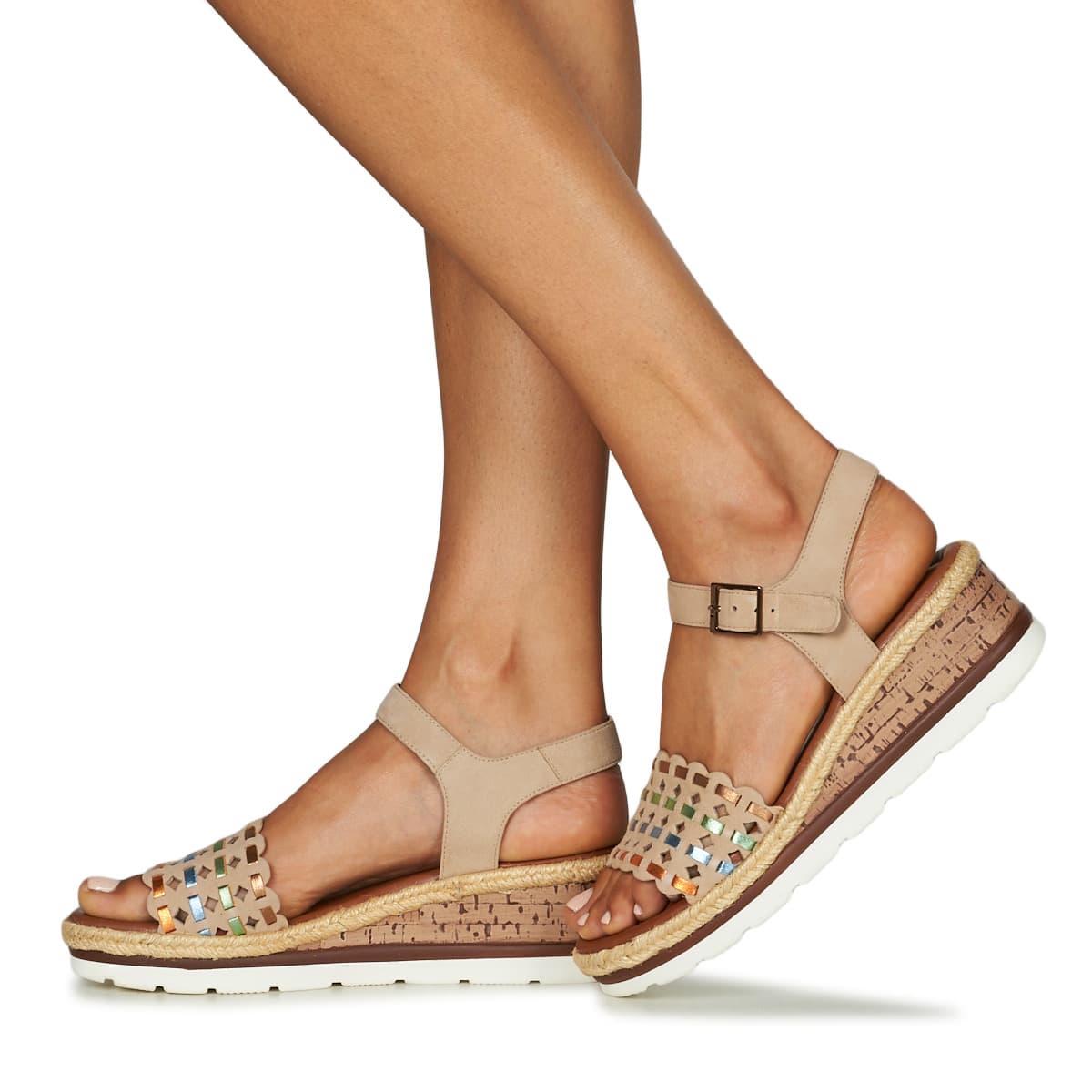 Women's Platforms Ara Beige