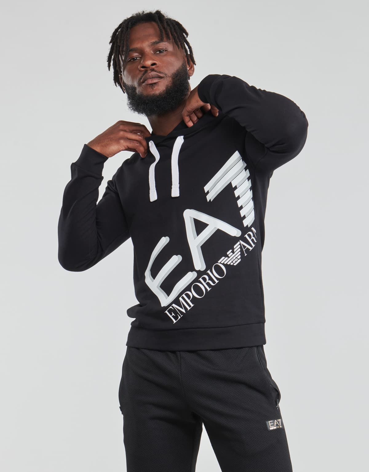 Men's Sweatshirts EA7 Black