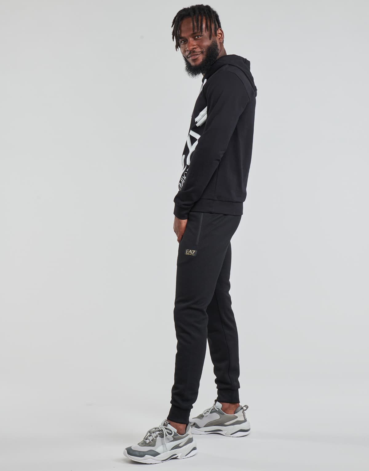 Men's Sweatshirts EA7 Black