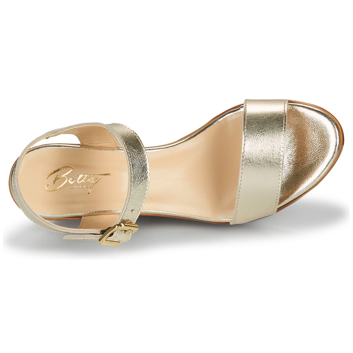 Women's Platforms Betty London Gold