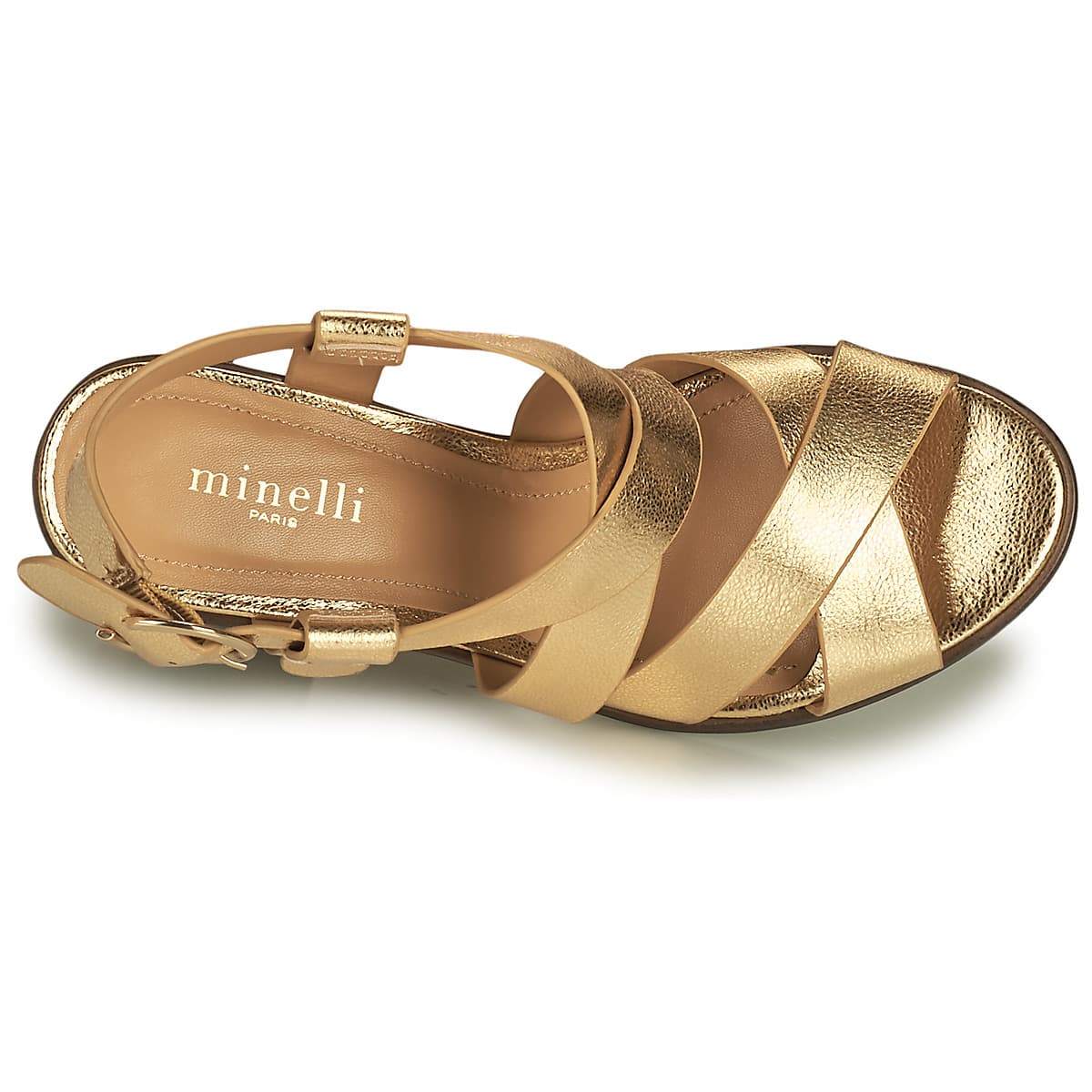 Women's Pumps Maison Minelli Gold