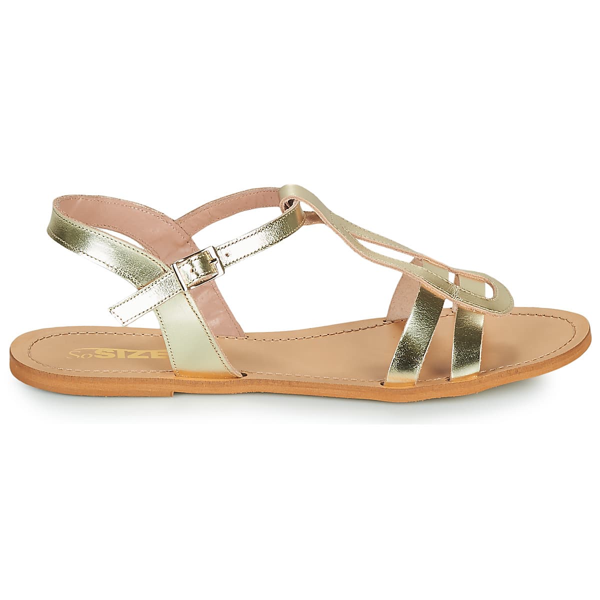 Women's Sandals So Size Gold