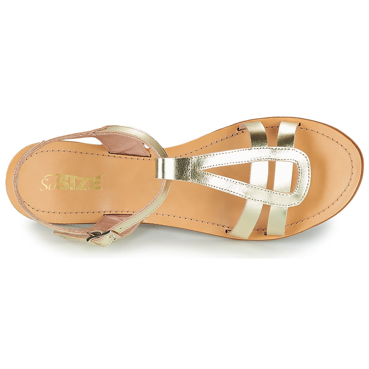 Women's Sandals So Size Gold