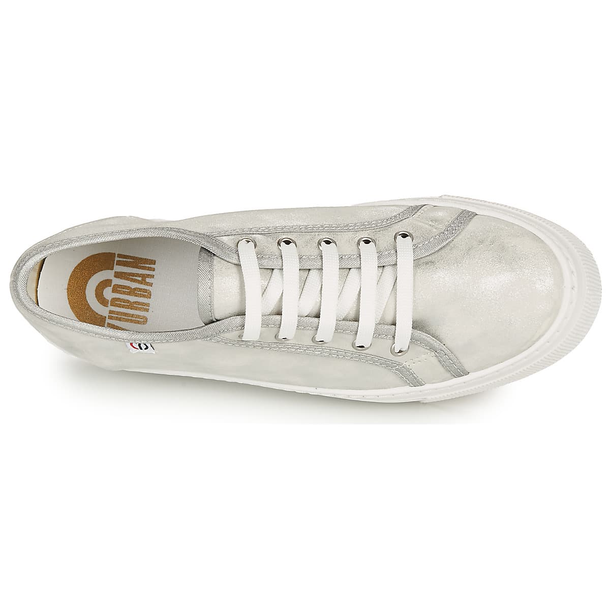 Women's Sneakers Yurban Silver