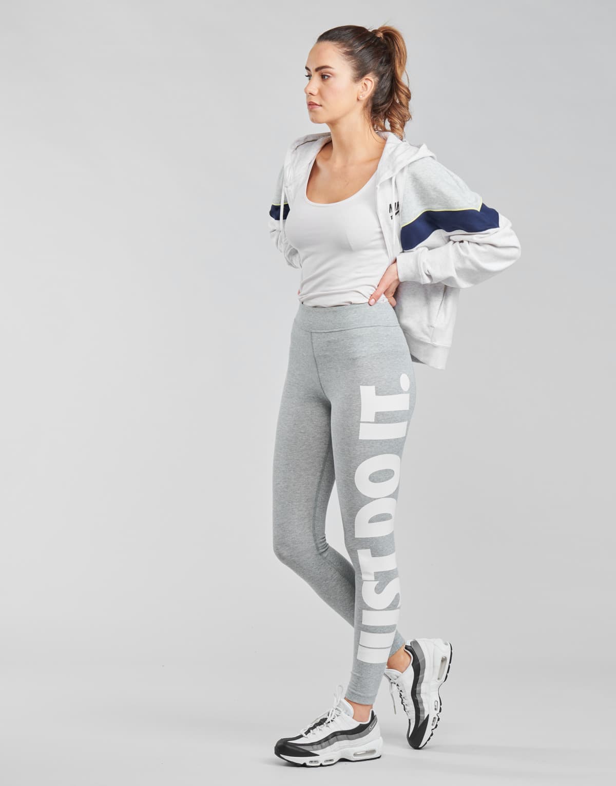 Women's Tights Nike Gray