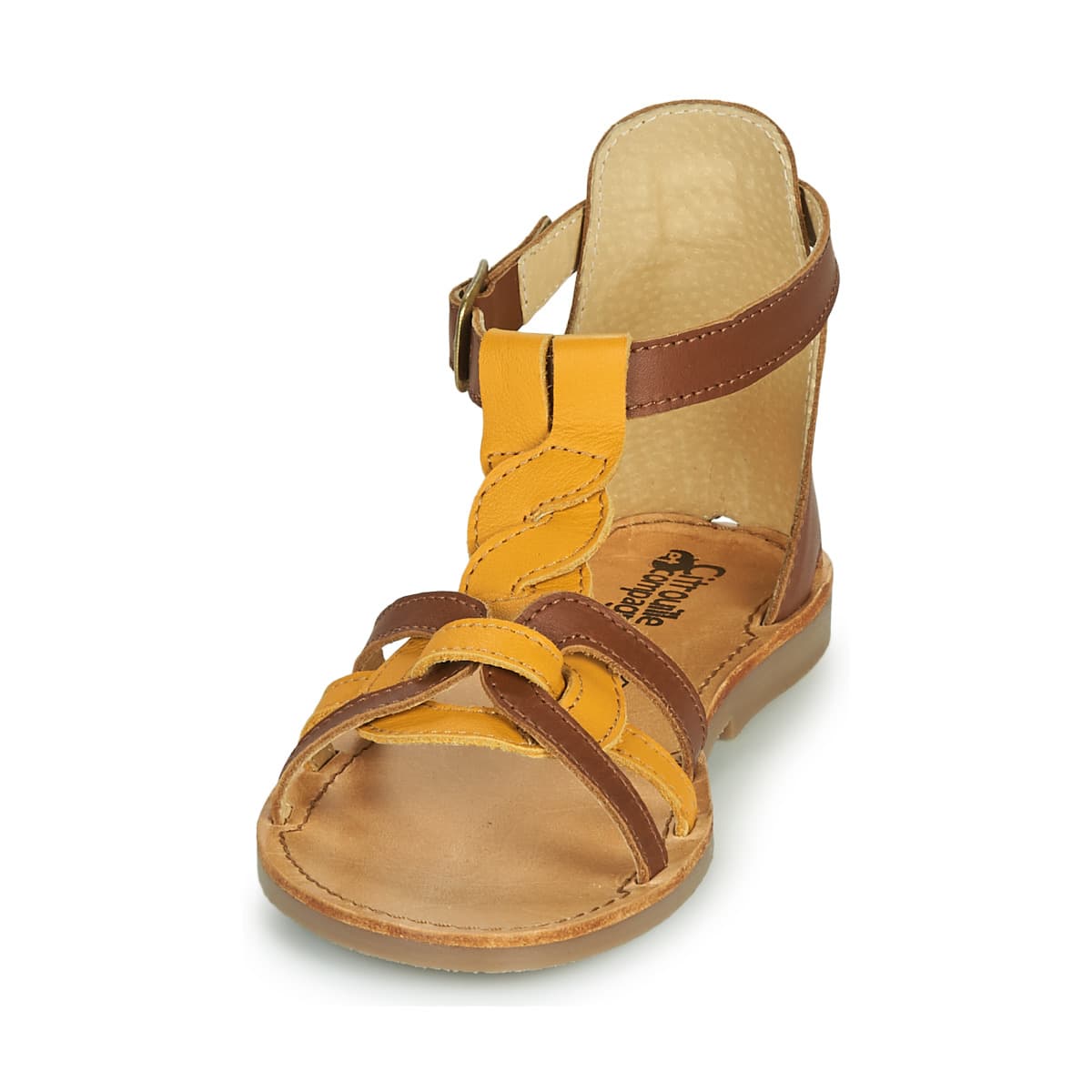 Girls' Sandals Citrouille et Compagnie Yellow