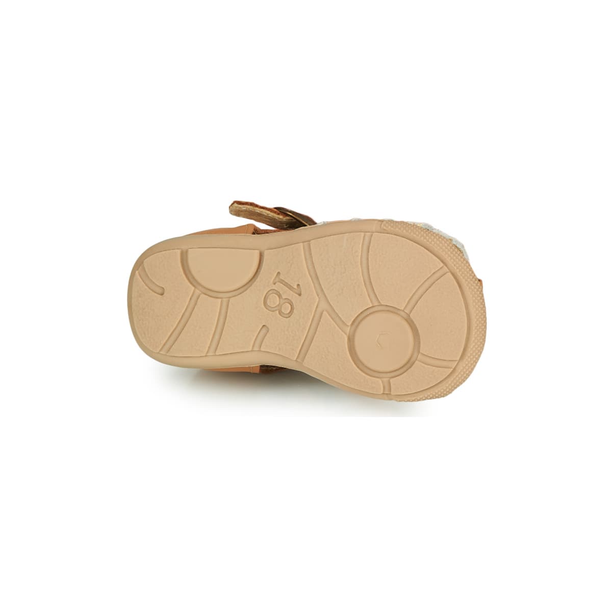 Girls' Sandals Citrouille et Compagnie Brown