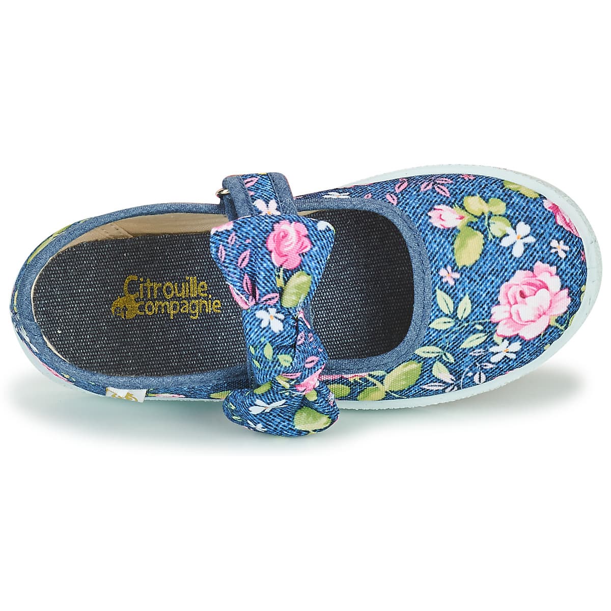 Women's Ballet Flats Citrouille et Compagnie Blue