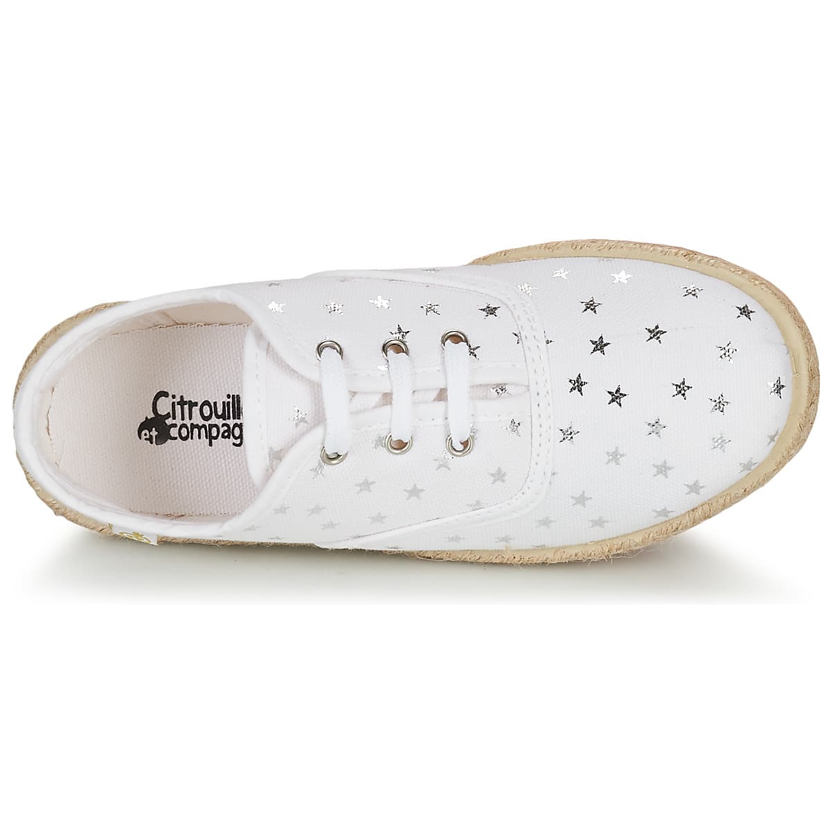 Girls' Sneakers Citrouille et Compagnie Silver