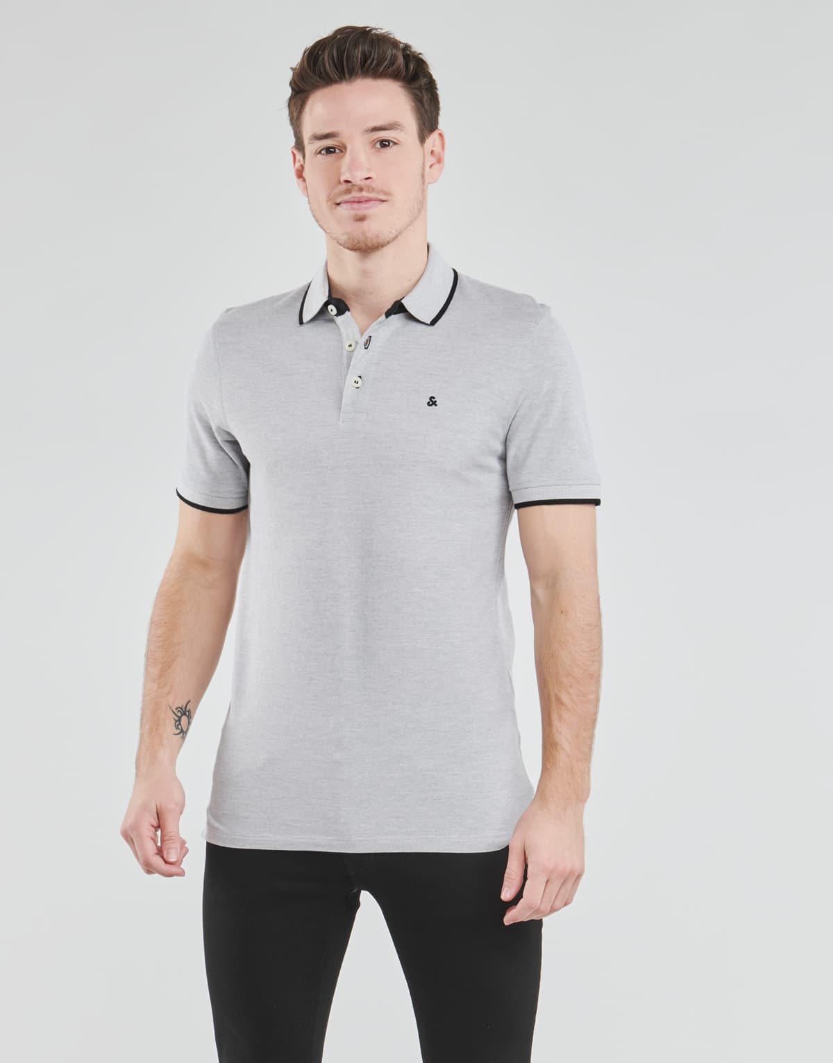 Men's Polo Shirts Jack & Jones Gray