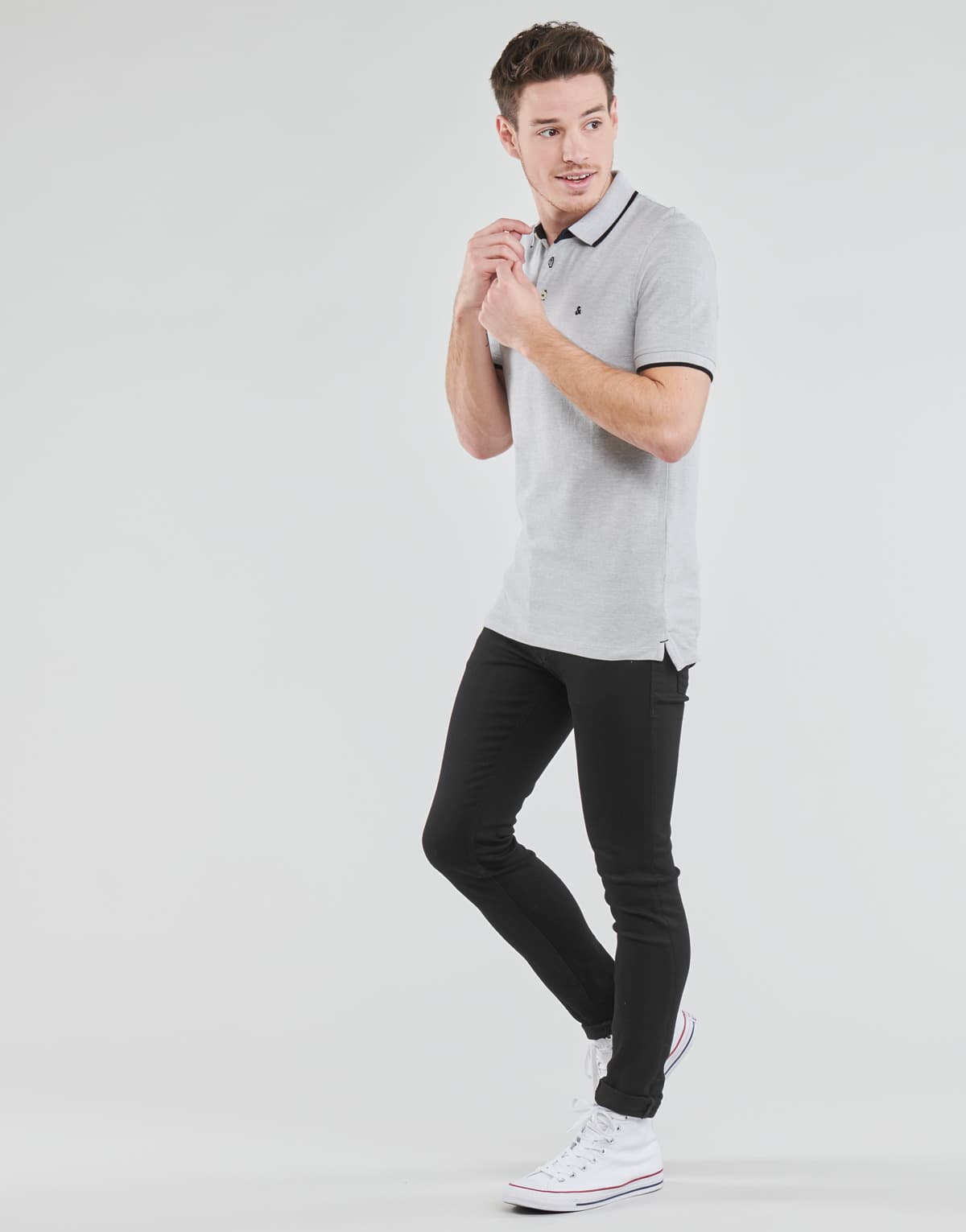 Men's Polo Shirts Jack & Jones Gray