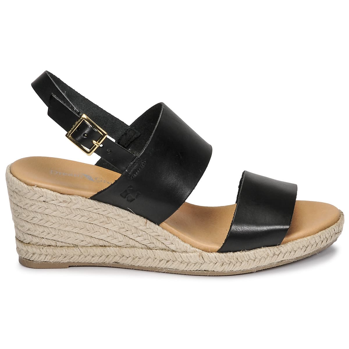 Women's Platforms Dream in Green Black