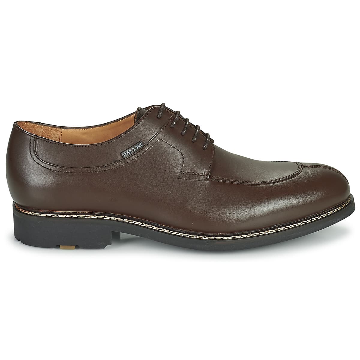 Men's Derby Shoes Pellet Brown