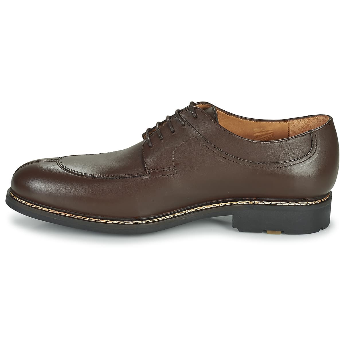 Men's Derby Shoes Pellet Brown