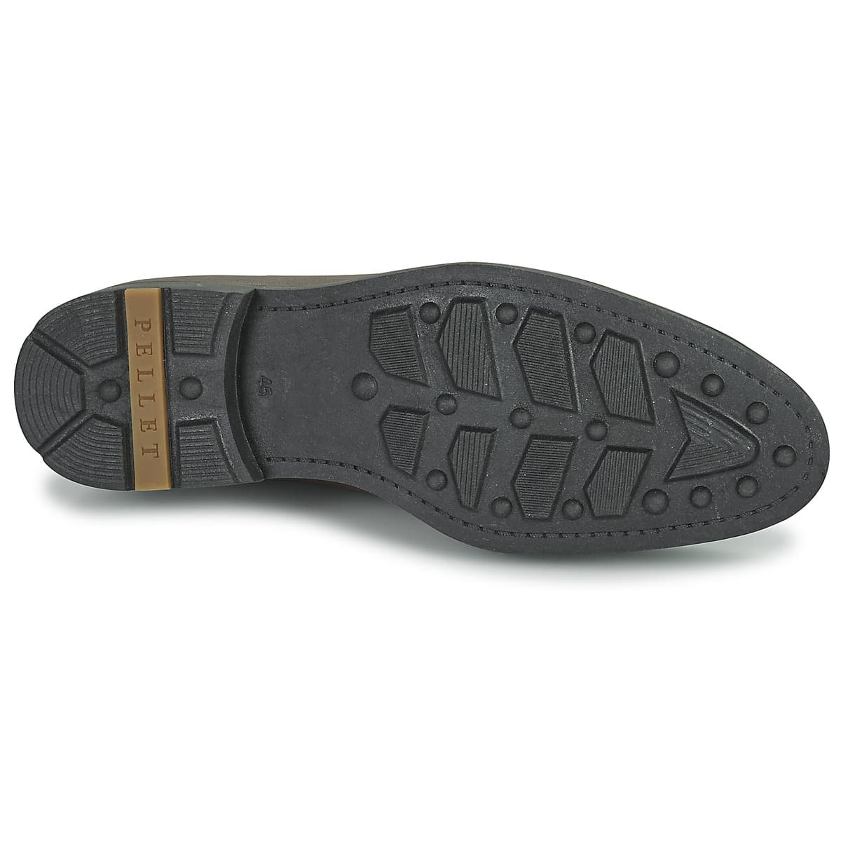 Men's Derby Shoes Pellet Brown