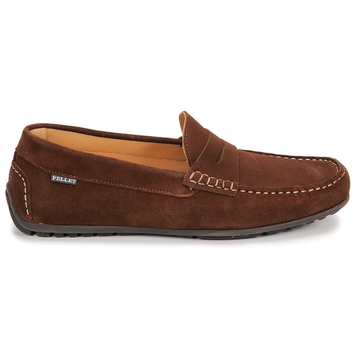 Men's Loafers Pellet Brown