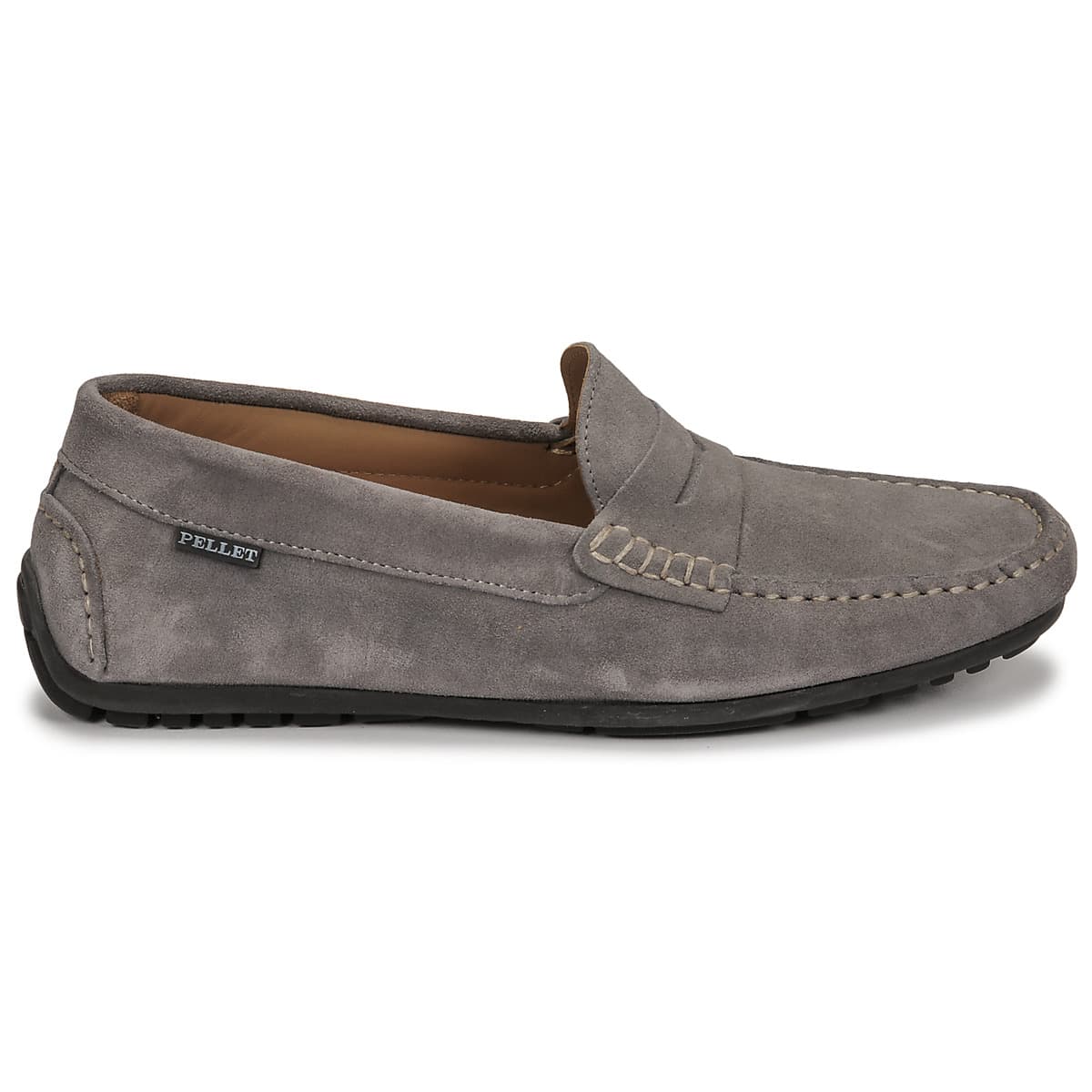Men's Loafers Pellet Gray