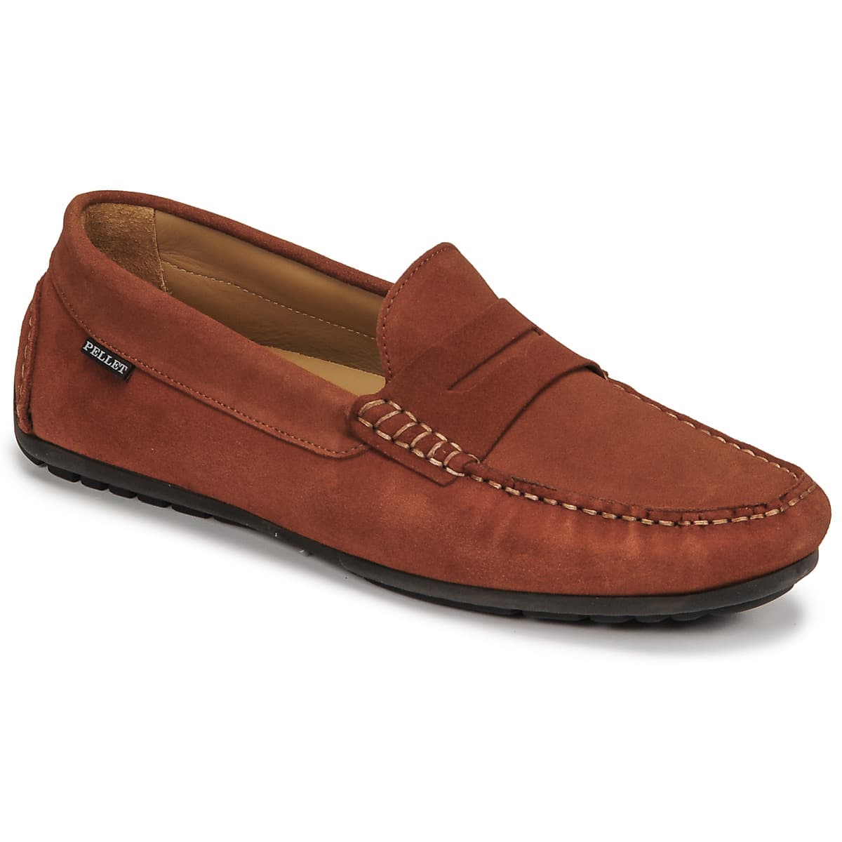 Men's Loafers Pellet Brown