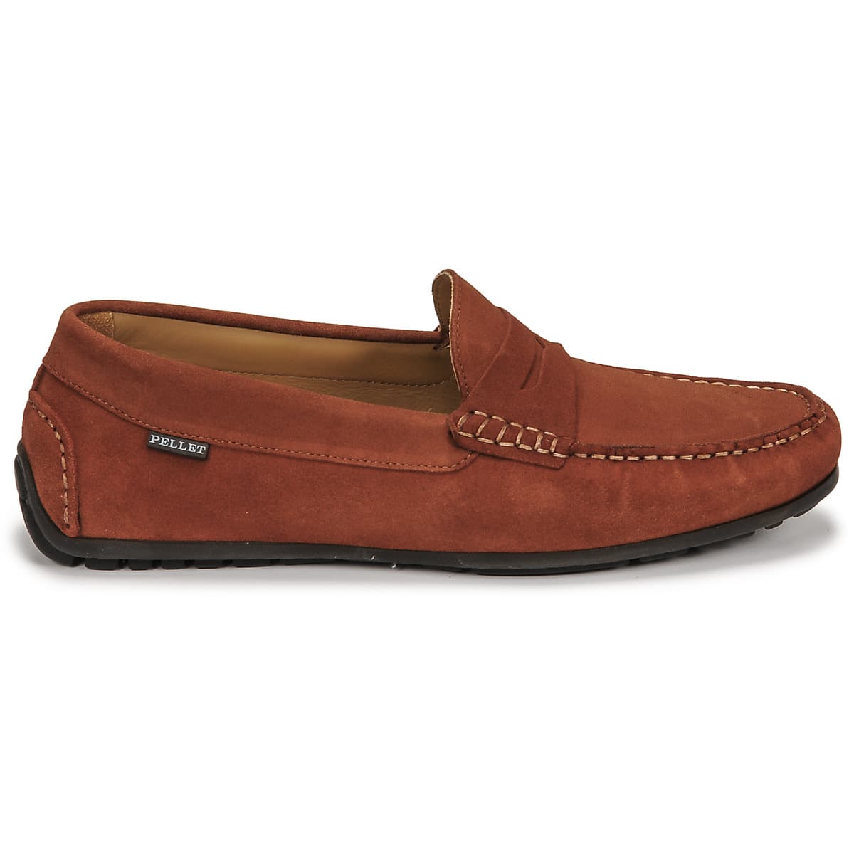Men's Loafers Pellet Brown