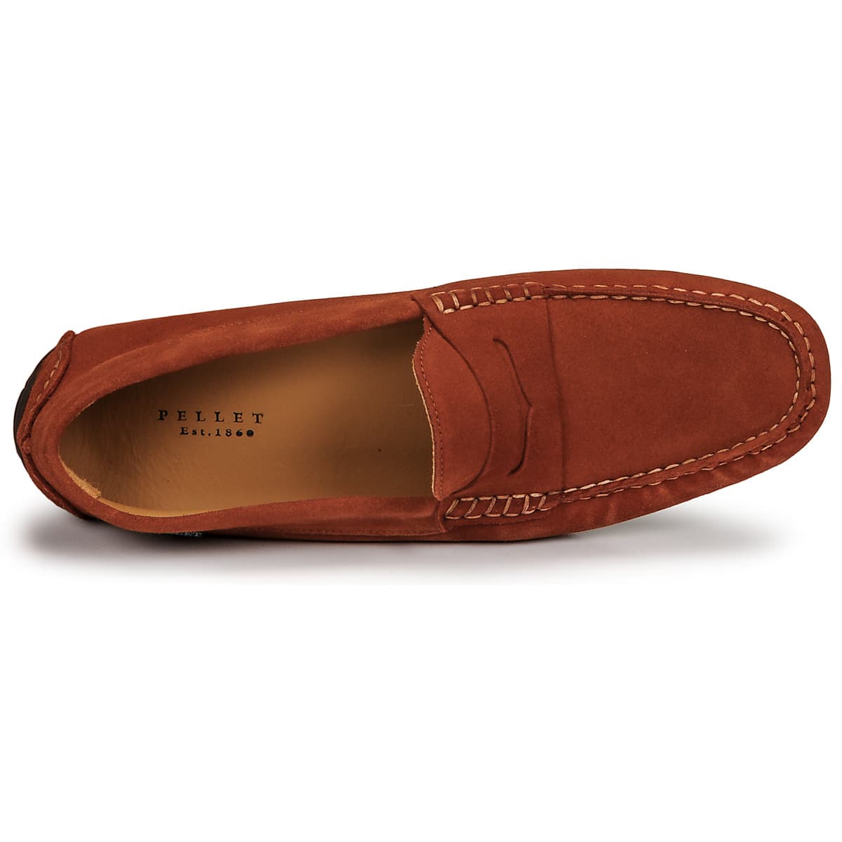 Men's Loafers Pellet Brown