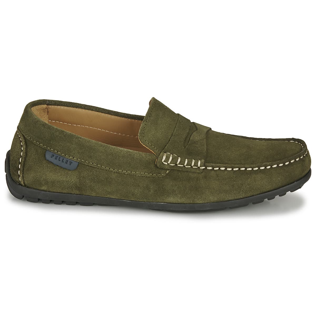 Men's Loafers Pellet Khaki