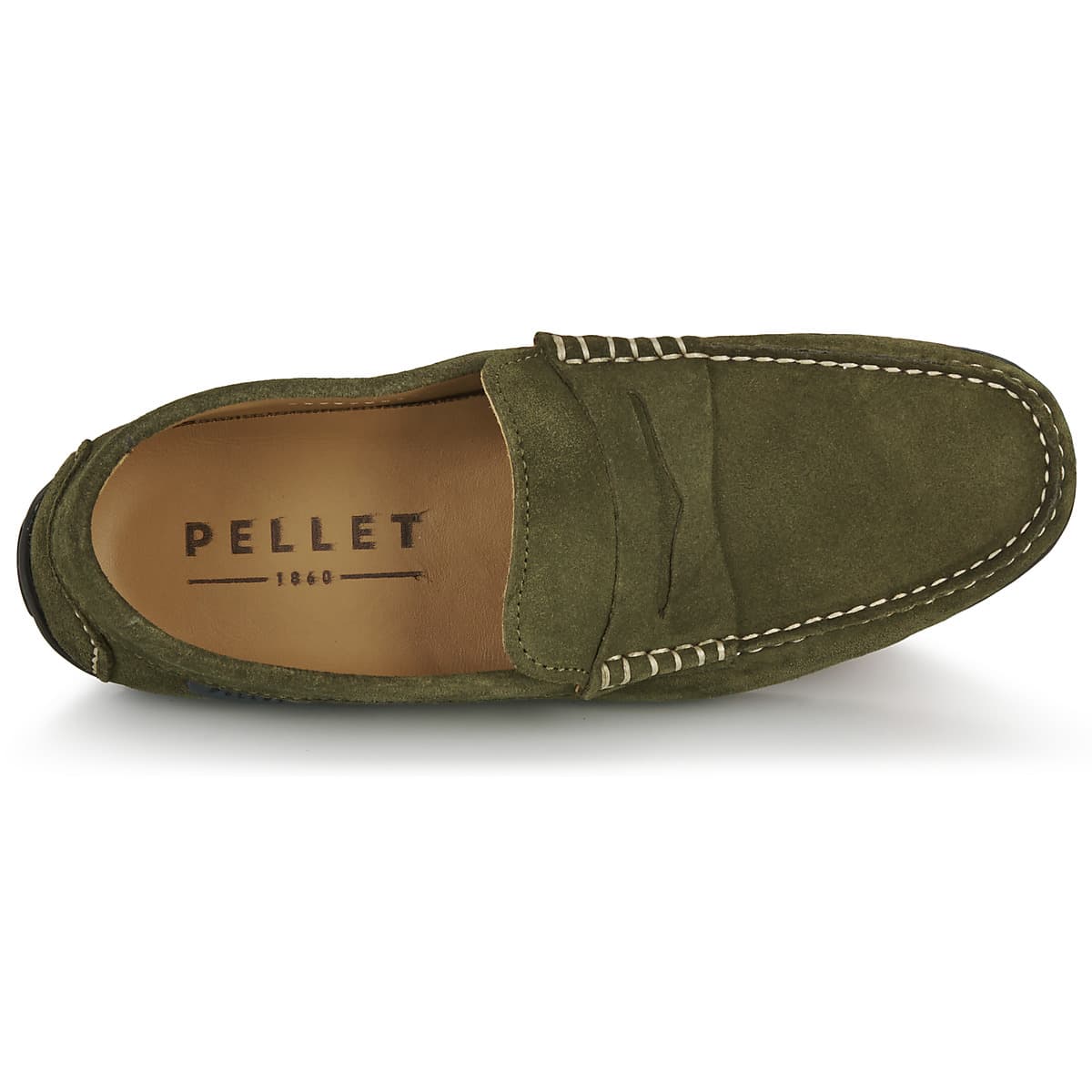 Men's Loafers Pellet Khaki