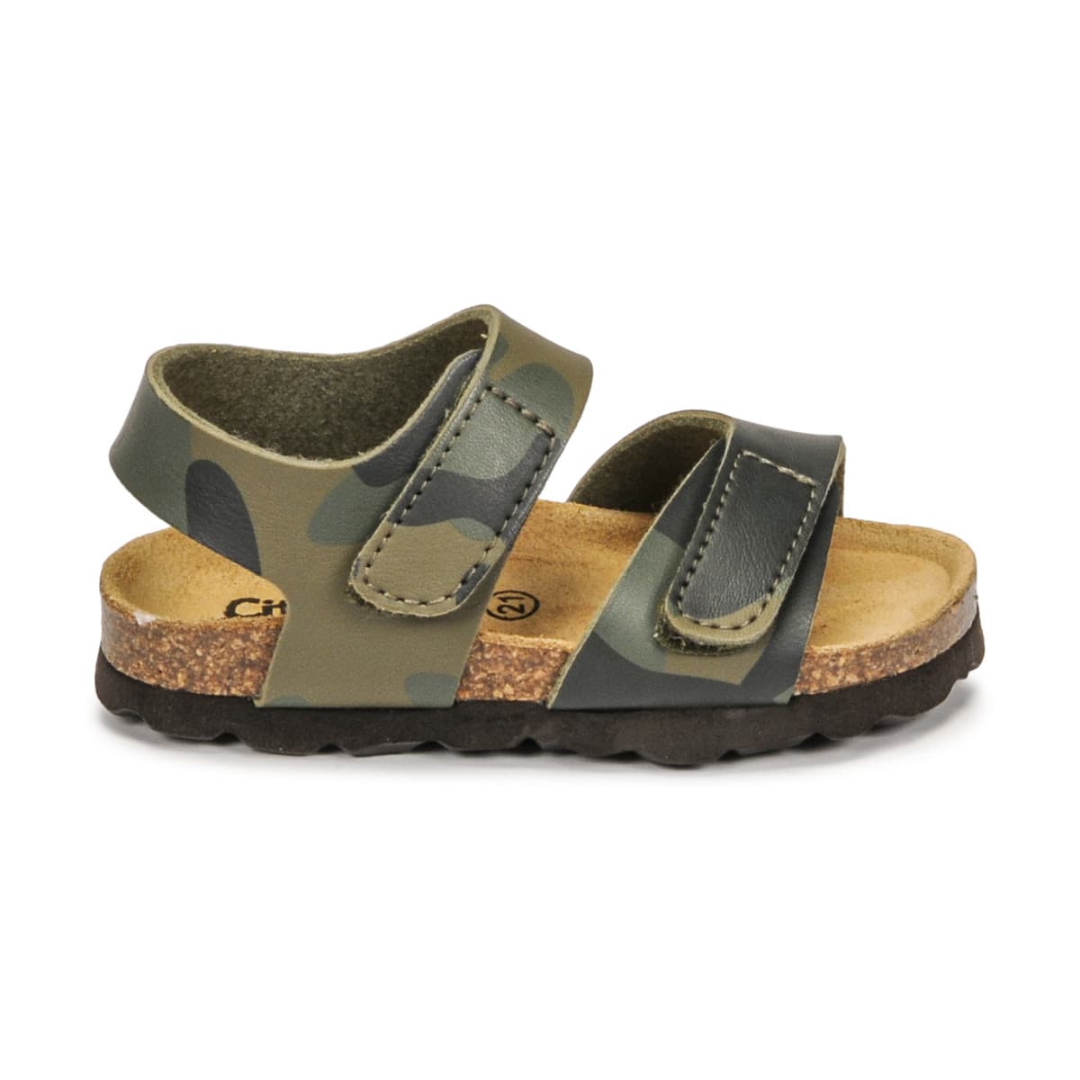 Boys' Sandals Citrouille et Compagnie Khaki