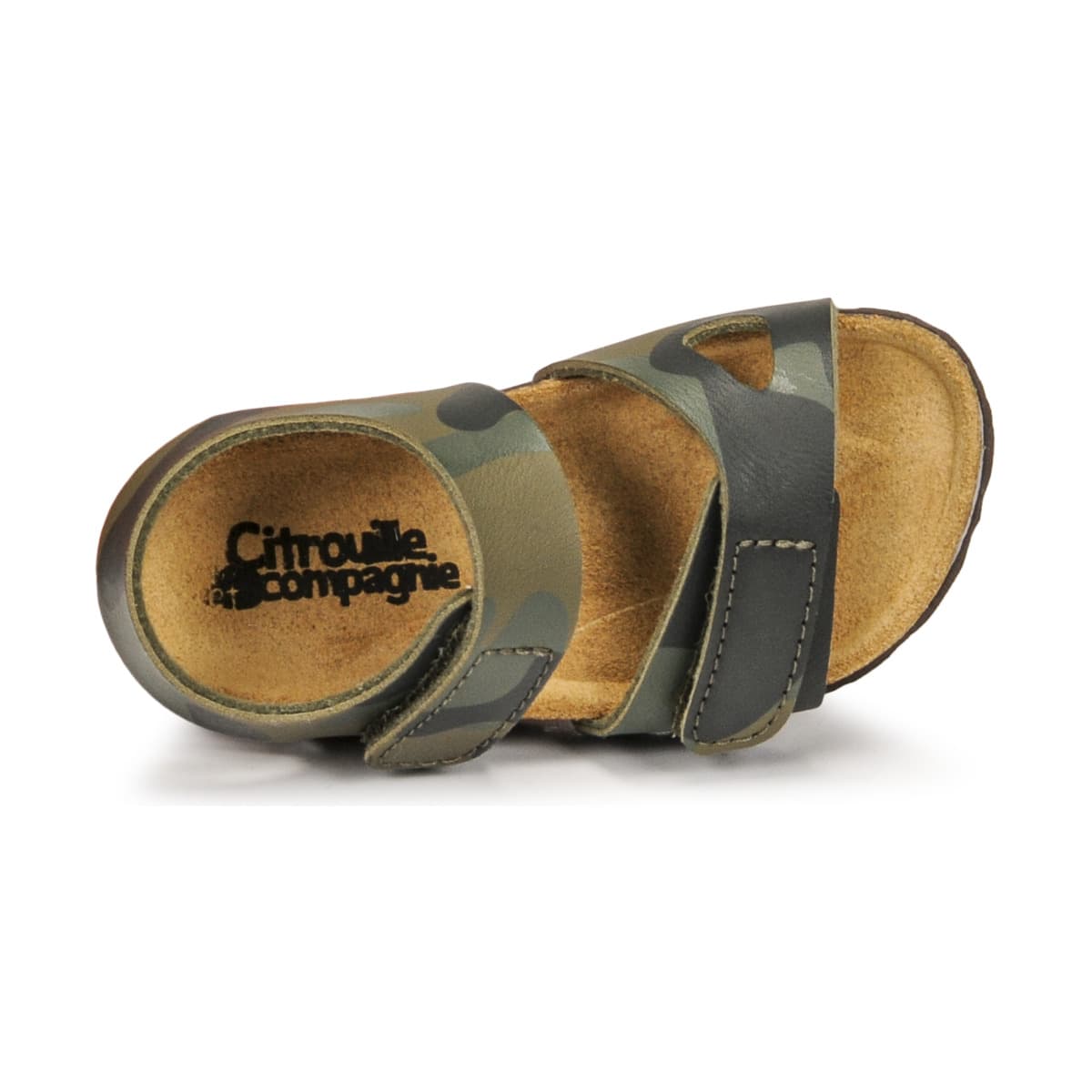 Boys' Sandals Citrouille et Compagnie Khaki
