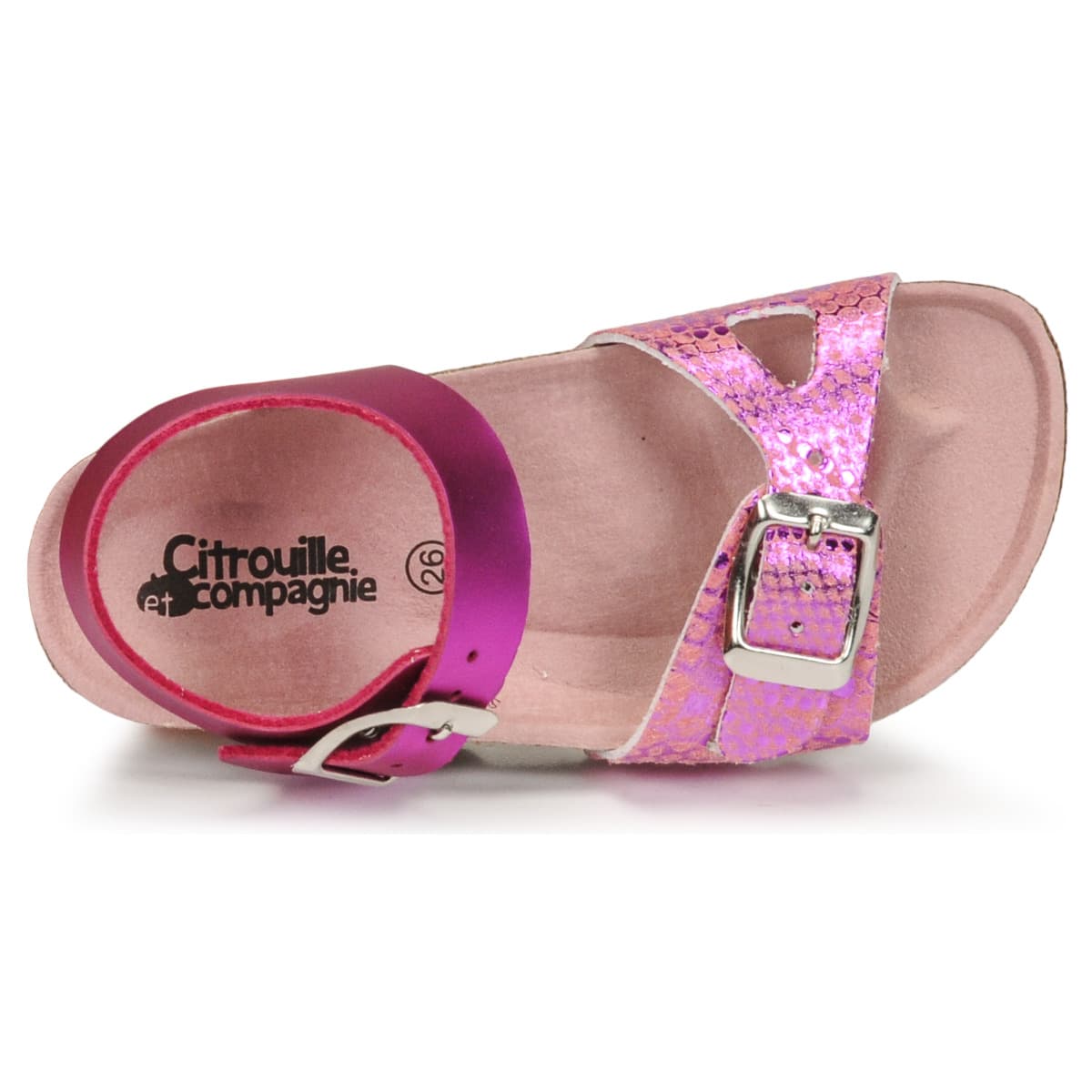 Girls' Sandals Citrouille et Compagnie Pink