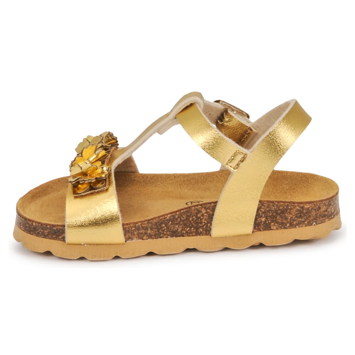 Girls' Sandals Citrouille et Compagnie Gold