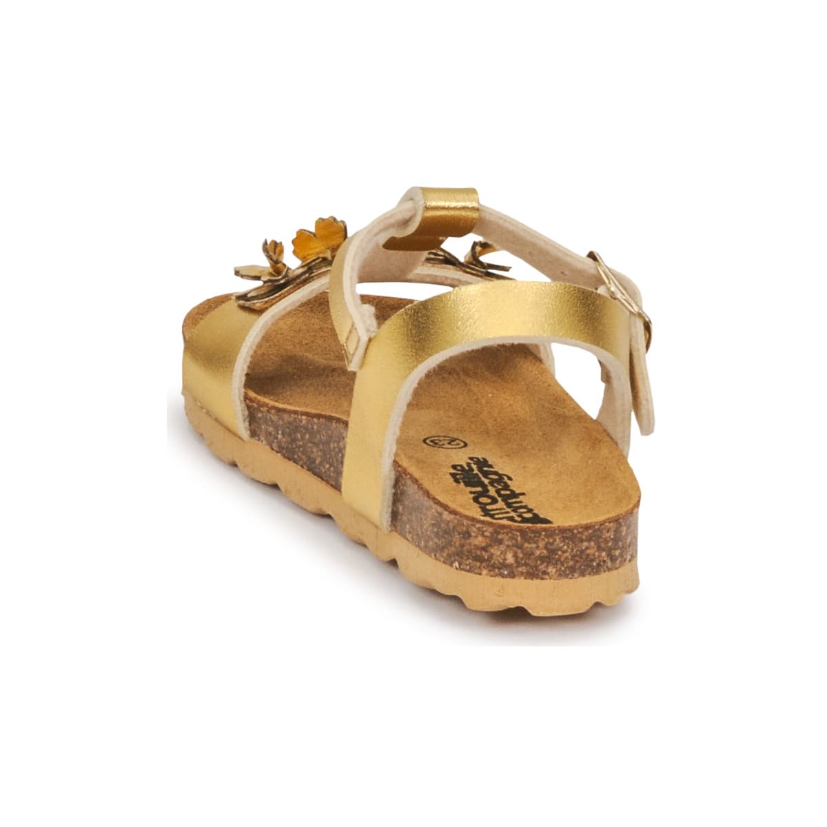 Girls' Sandals Citrouille et Compagnie Gold