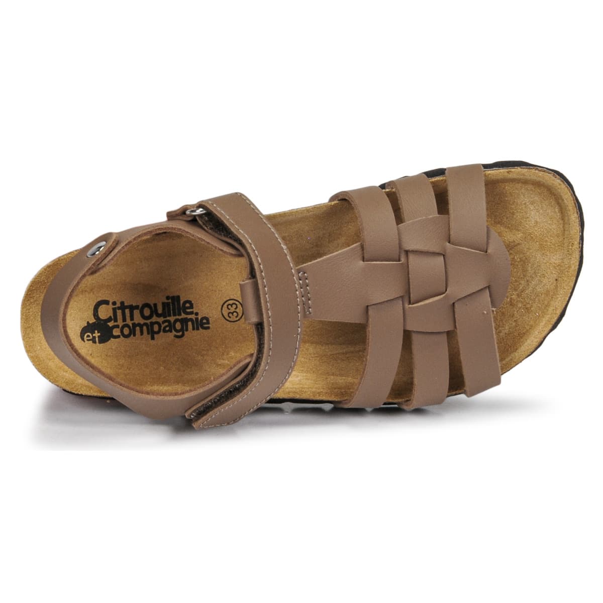 Boys' Sandals Citrouille et Compagnie Brown