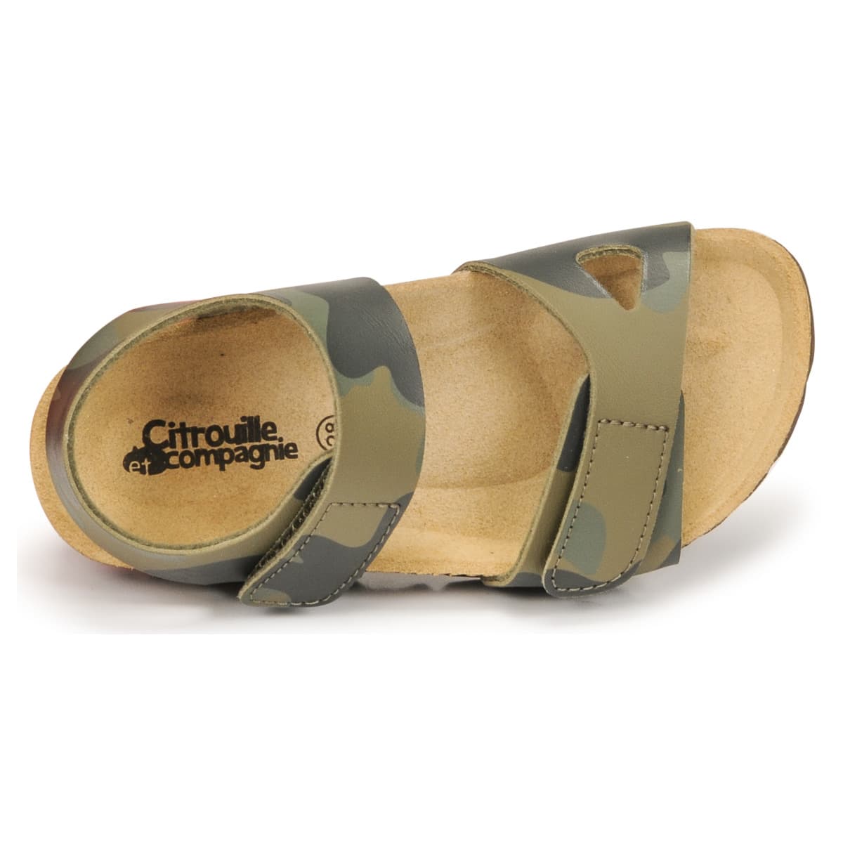 Boys' Sandals Citrouille et Compagnie Khaki