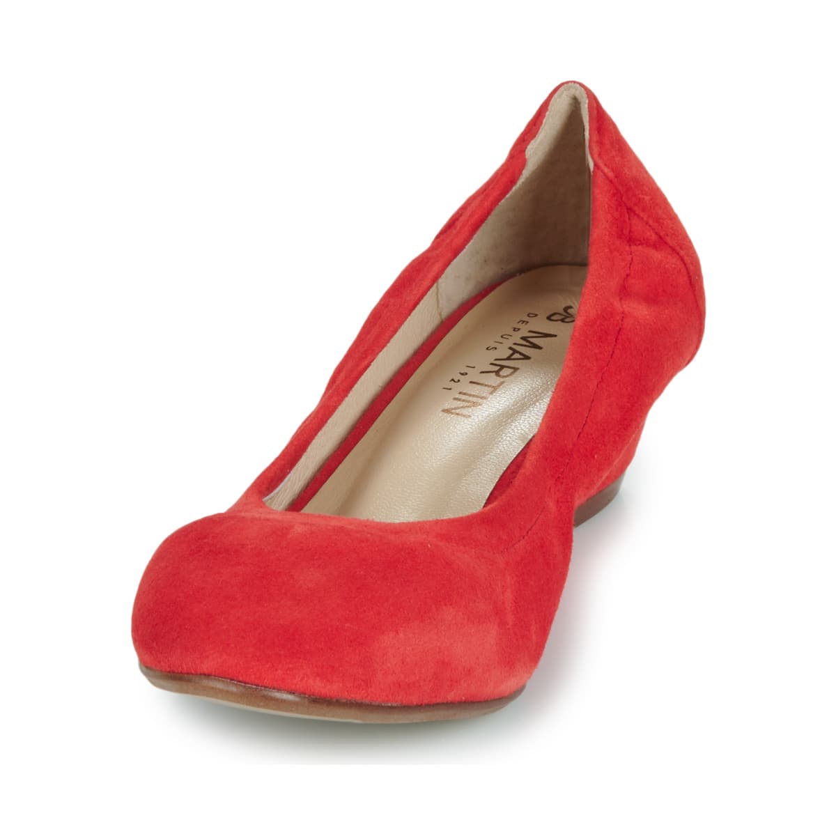 Women's Ballet Flats JB Martin Red