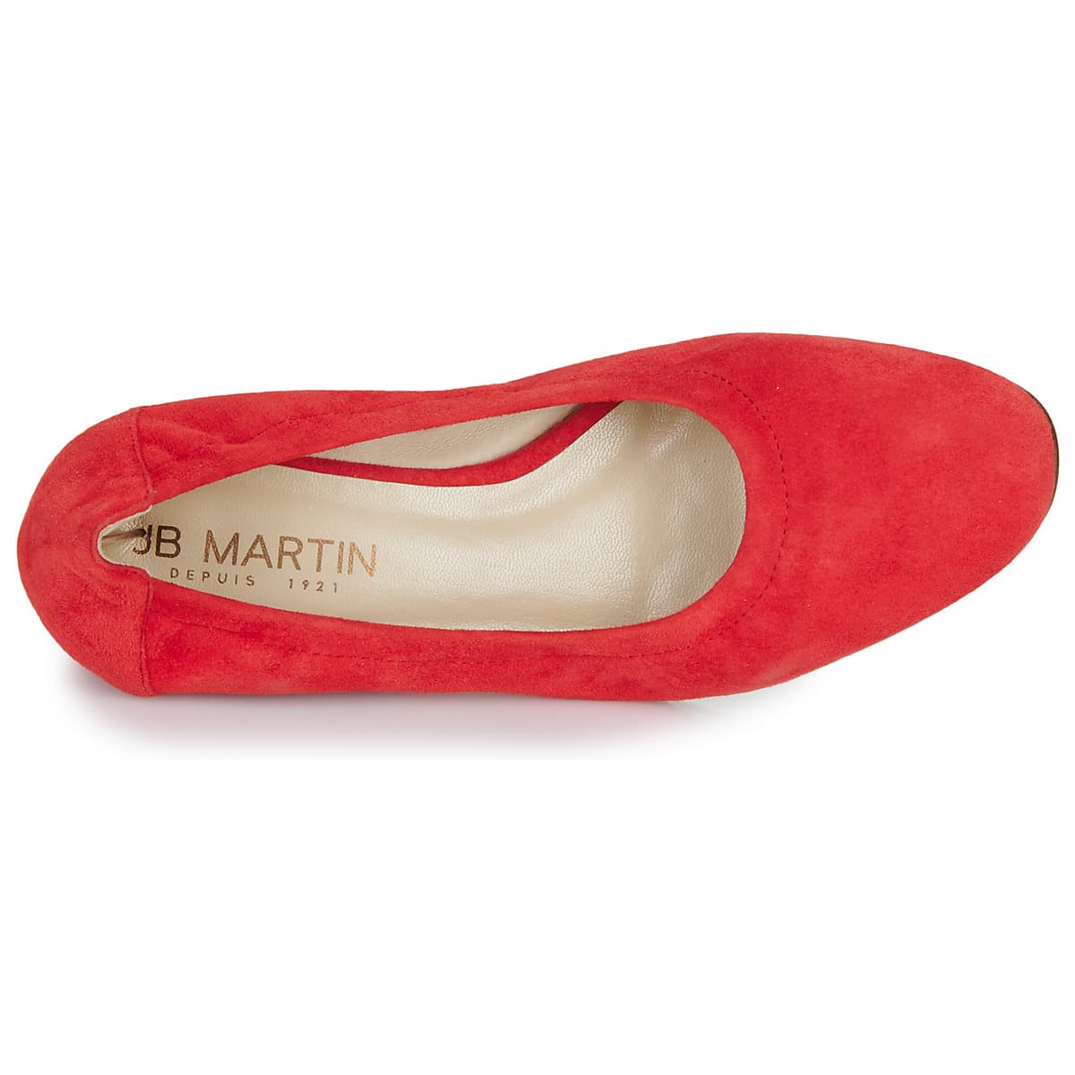 Women's Ballet Flats JB Martin Red